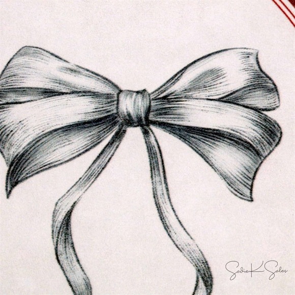 My Texas House Seasonal Bow Plaid Framed Holiday Wall Art 8x10 - Picture 5 of 8